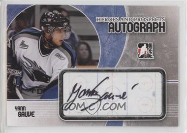 2007-08 In the Game Heroes and Prospects - Autographs #A-YS - Yann Sauve