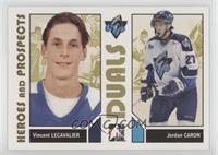 Vincent Lecavalier, Jordan Caron