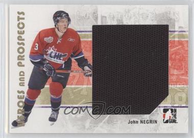2007-08 In the Game Heroes and Prospects - [Base] #109 - John Negrin