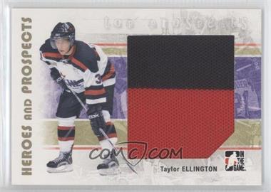 2007-08 In the Game Heroes and Prospects - [Base] #126 - Taylor Ellington