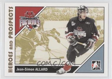 2007-08 In the Game Heroes and Prospects - [Base] #53 - Jean-Simon Allard
