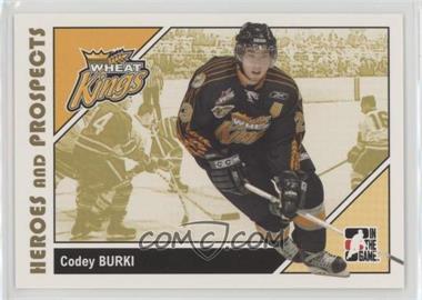 2007-08 In the Game Heroes and Prospects - [Base] #60 - Codey Burki