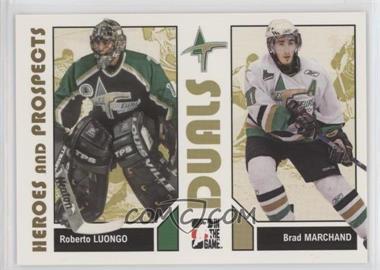 2007-08 In the Game Heroes and Prospects - [Base] #99 - Roberto Luongo, Brad Marchand