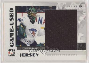 2007-08 In the Game Heroes and Prospects - Game-Used - Jersey #GUJ-02.1 - Tuukka Rask