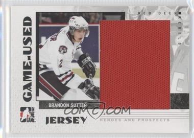 2007-08 In the Game Heroes and Prospects - Game-Used - Jersey #GUJ-06 - Brandon Sutter