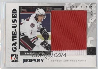 2007-08 In the Game Heroes and Prospects - Game-Used - Jersey #GUJ-06 - Brandon Sutter