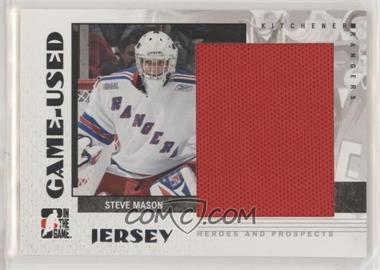 2007-08 In the Game Heroes and Prospects - Game-Used - Jersey #GUJ-65 - Steve Mason