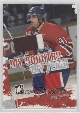 2007-08 In the Game Heroes and Prospects - My Country, My Team - Silver #MCT-01 - John Tavares /50