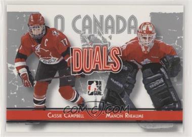 2007-08 In the Game O Canada - [Base] #90 - Duals - Cassie Campbell, Manon Rheaume
