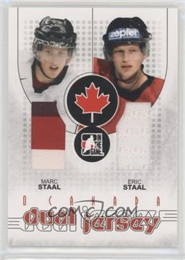 2007-08 In the Game O Canada - Dual Jersey #DJ-20 - Marc Staal, Eric Staal