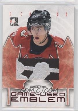 2007-08 In the Game O Canada - Game-Used Jersey - Emblem #GUE-57 - James Neal /20