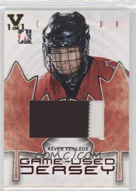 2007-08 In the Game O Canada - Game-Used Jersey - ITG Vault Gold #GUJ-11 - Keven Veilleux /1