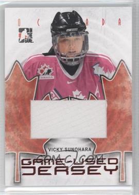 2007-08 In the Game O Canada - Game-Used Jersey #GUJ-42 - Vicky Sunohara