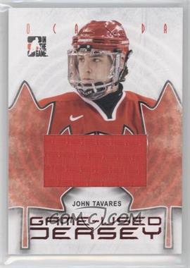 2007-08 In the Game O Canada - Game-Used Jersey #GUJ-68 - John Tavares