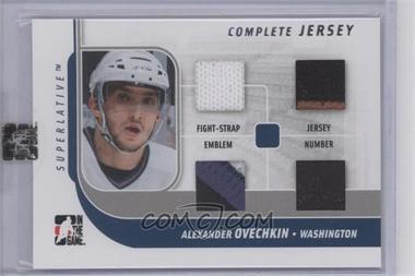 2007-08 In the Game Superlative - Complete Jersey - Silver #CJ-14 - Alexander Ovechkin /9 [Uncirculated]