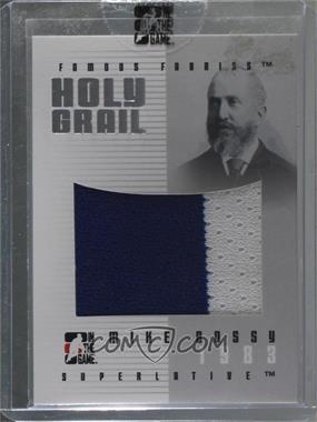 2007-08 In the Game Superlative - Famous Fabrics Holy Grail - Silver #HG-25 - Mike Bossy /9 [Uncirculated]