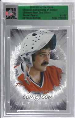 2007-08 In the Game Ultimate Memorabilia 8th Edition - [Base] - Silver #_BEPA - Bernie Parent /90 [Uncirculated]