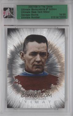 2007-08 In the Game Ultimate Memorabilia 8th Edition - [Base] - Silver #_GEVE - Georges Vezina /90 [Uncirculated]