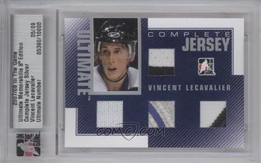 2007-08 In the Game Ultimate Memorabilia 8th Edition - Complete Jersey - Silver #_VILE - Vincent Lecavalier /9
