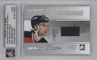 2007-08 In the Game Ultimate Memorabilia 8th Edition - First Rounders Jersey - Silver #_SCNI - Scott Niedermayer /24