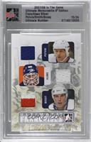 Denis Potvin, Billy Smith, Mike Bossy [Uncirculated] #/24