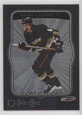 2007-08 O-Pee-Chee - [Base] - Micromotion Black #5 - George Parros /100
