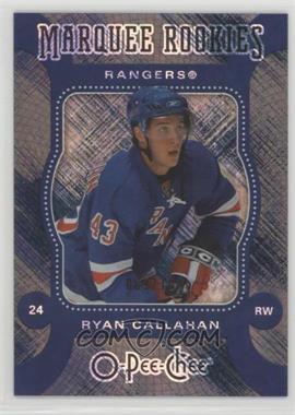 2007-08 O-Pee-Chee - [Base] - Micromotion Black #574 - Marquee Rookies - Ryan Callahan /100