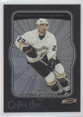 2007-08 O-Pee-Chee - [Base] - Micromotion Black #9 - Francois Beauchemin /100