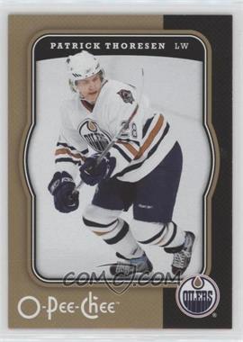 2007-08 O-Pee-Chee - [Base] #196 - Patrick Thoresen