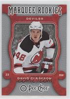 Marquee Rookies - David Clarkson