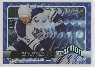 2007-08 O-Pee-Chee - In Action #IA13 - Mats Sundin