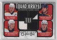 Jay Bouwmeester, Nathan Horton, Stephen Weiss, Olli Jokinen