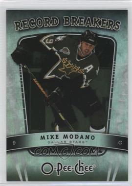 2007-08 O-Pee-Chee - Record Breakers #RB1 - Mike Modano