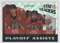 Dany Heatley, Jason Spezza, Nicklas Lidstrom