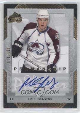 2007-08 O-Pee-Chee Premier - Penmanship #PP-PS - Paul Stastny /100