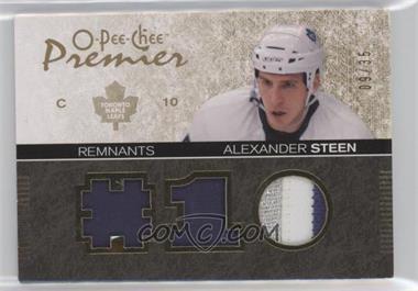 2007-08 O-Pee-Chee Premier - Remnants - Triples Patch #PR-AS - Alexander Steen /35 [EX to NM]