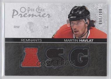 2007-08 O-Pee-Chee Premier - Remnants - Triples #PR-MA - Martin Havlat /100