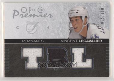 2007-08 O-Pee-Chee Premier - Remnants - Triples #PR-VL - Vincent Lecavalier /100