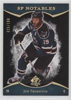 SP Notables - Joe Thornton #/100