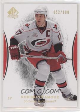2007-08 SP Authentic - [Base] - Limited #15 - Rod Brind'Amour /100