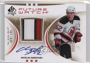 2007-08 SP Authentic - [Base] - Limited #227 - Autographed Future Watch - Nicklas Bergfors /100