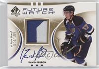 Autographed Future Watch - David Perron #/100