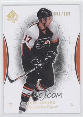 2007-08 SP Authentic - [Base] - Limited #3 - Jeff Carter /100