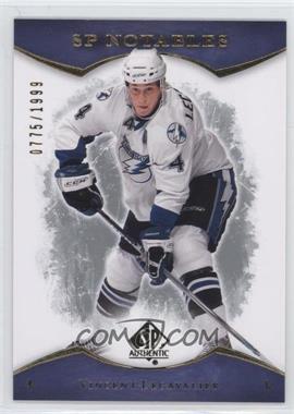 2007-08 SP Authentic - [Base] #107 - SP Notables - Vincent Lecavalier /1999