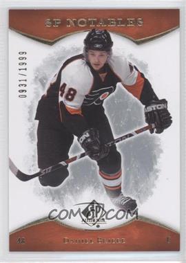 2007-08 SP Authentic - [Base] #119 - SP Notables - Daniel Briere /1999