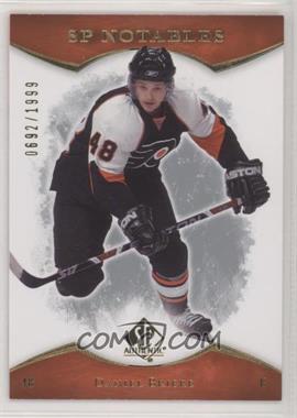 2007-08 SP Authentic - [Base] #119 - SP Notables - Daniel Briere /1999