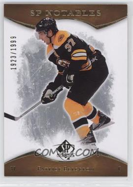 2007-08 SP Authentic - [Base] #156 - SP Notables - Patrice Bergeron /1999