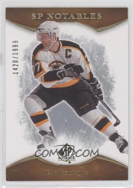 2007-08 SP Authentic - [Base] #158 - SP Notables - Ray Bourque /1999 [EX to NM]