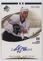 Autographed Future Watch - Rob Schremp #/999