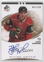 Autographed Future Watch - James Sheppard #/999